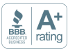 BBB Accredited Business, A+ rating